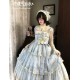 Urtto Lemon Sparkling Water Tiered Long JSK(Pre-Order/2 Colours/Full Payment Without Shipping)